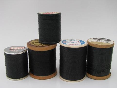 photo of assorted vintage heavy duty sewing thread for carpets, leather stitching #1