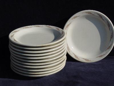 photo of autumn leaves homer laughlin best china ironstone plates #1