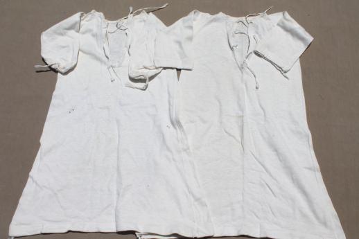 photo of baby boomer vintage baby clothes lot, early 50s layette pieces for babies & infants #7