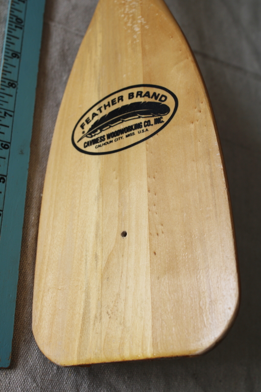 photo of baby canoe paddle wall mount coat hooks pegboard rustic lake life cabin decor  #6