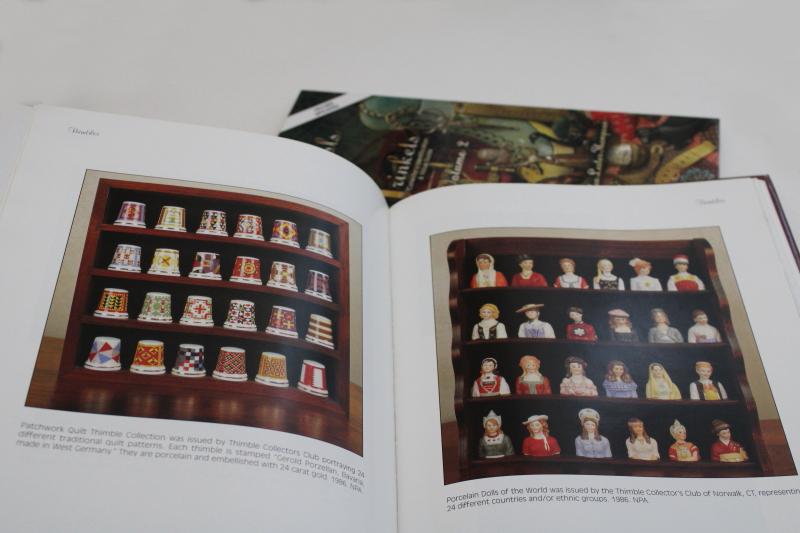 photo of collecting vintage sewing tools, two volume identification guide color photos reference books #5