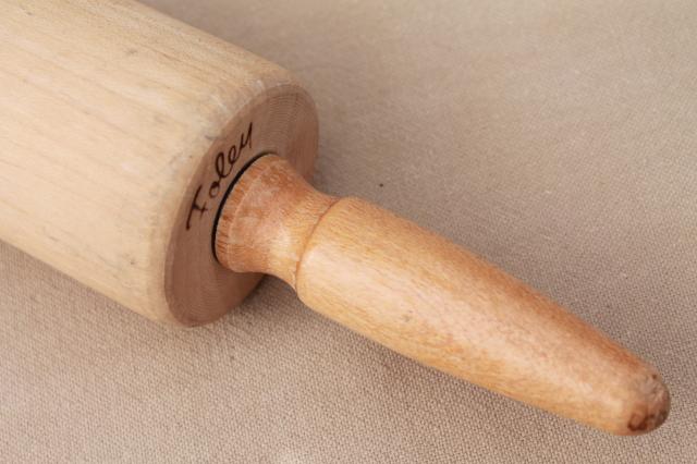 photo of collection of vintage rolling pins, primitive wood rolling pin, marble rolling pin #2