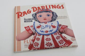 catalog photo of collectors guide illustrated history antique & vintage printed flour sacks toys & rag dolls