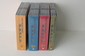 catalog photo of complete seasons 1 2 3 4 The Man From U.N.C.L.E. DVD sets w/ history of the TV show 