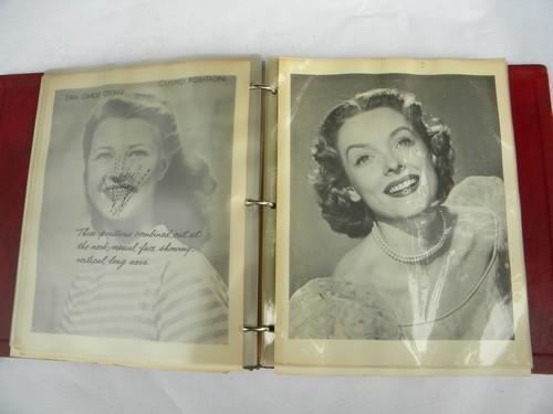 photo of cosmetic dentistry transparences and dental photos, 1950s vintage #1