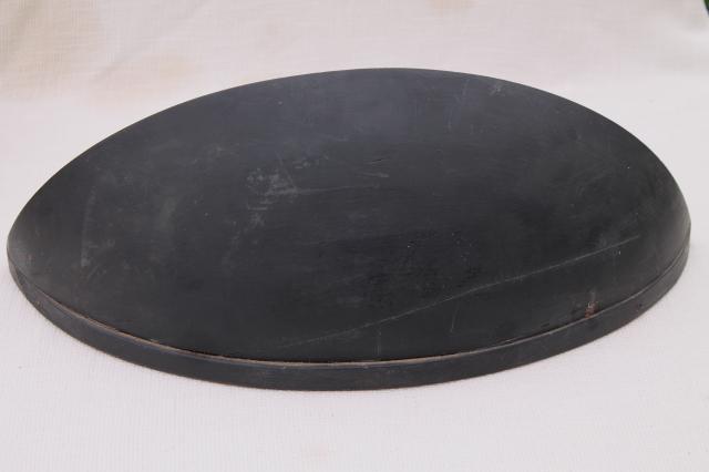 photo of country primitive vintage pine wood bowl wall box, farmhouse kitchen decor #6