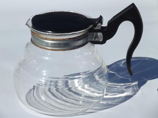 photo of deco vintage Cory vacuum pot coffee maker, complete w/ glass filter rod #3