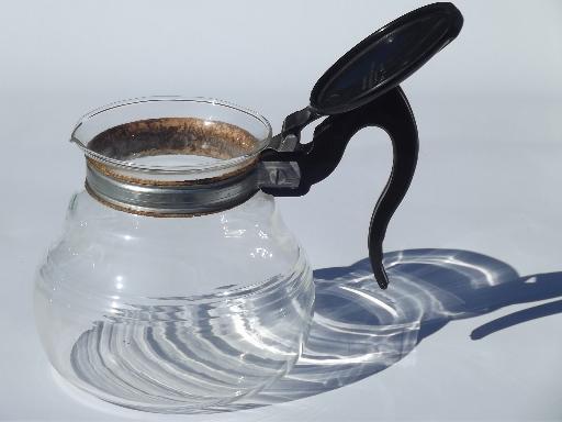 photo of deco vintage Cory vacuum pot coffee maker, complete w/ glass filter rod #4