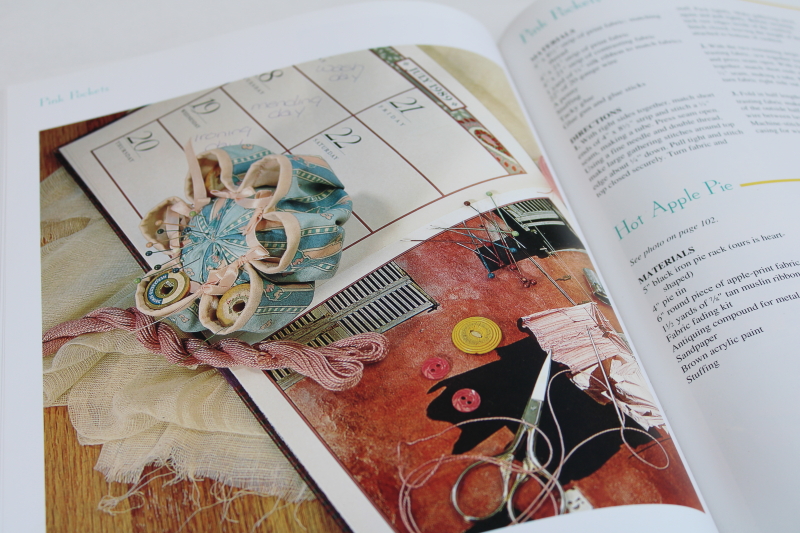 photo of decorative pincushions to sew, book of designs & patterns to make antique inspired & modern needle art pincushions #5