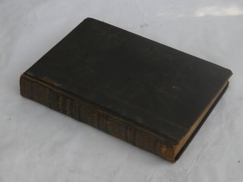 photo of early 1900s antique German Lutheran religious handbook for pastors/ministers #1