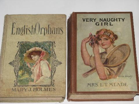 photo of early 1900s romances, romance novels lot w/ lovely art edition color litho covers #2