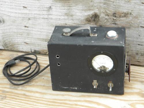 photo of early electric power supply transformer, steampunk vintage #1