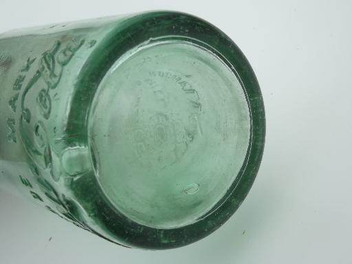 photo of early vintage straight sided Root glass Coca-Cola bottle, Rochelle Ill. #11