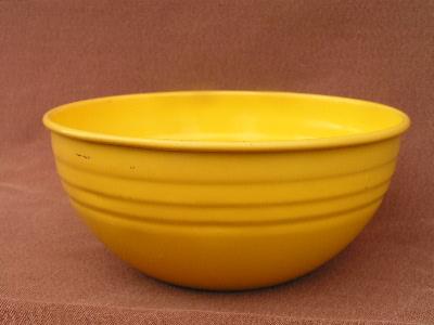 photo of enamel picnic bowls, fiesta colors #2