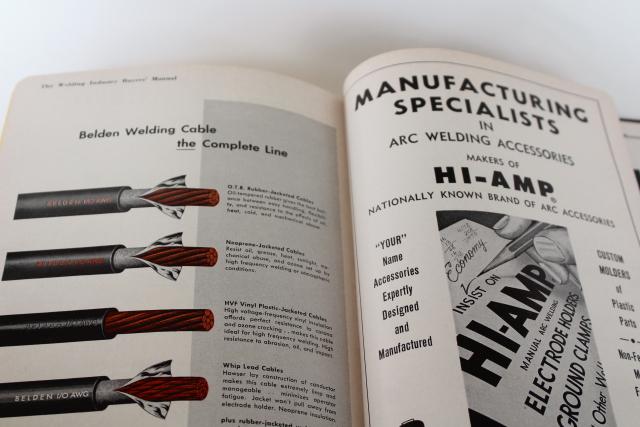 photo of encyclopedia of welding mid century vintage, metal working terminology technical diagrams #8