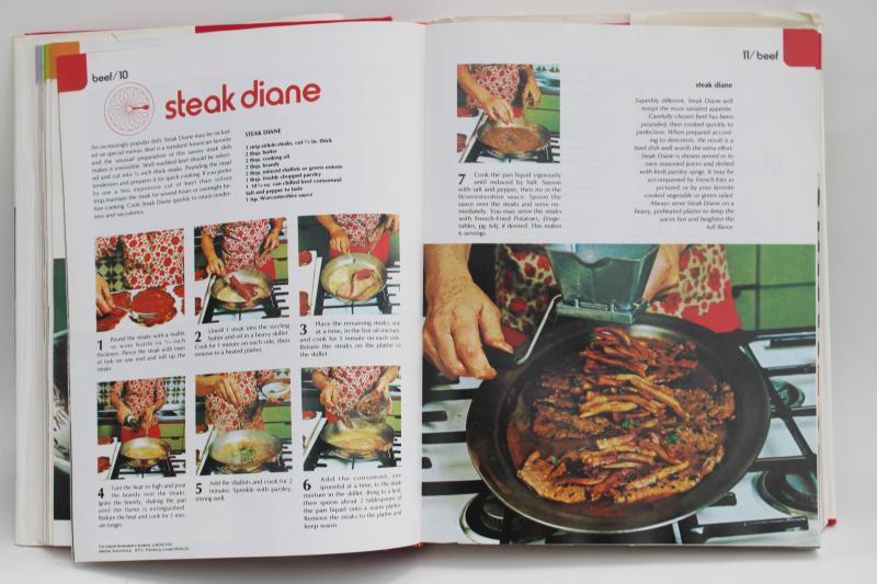 photo of encyclopedic 80s vintage cook book, Creative Cooking from the editor of Larousse Gastronomique #4