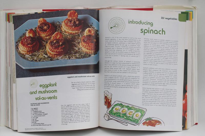 photo of encyclopedic 80s vintage cook book, Creative Cooking from the editor of Larousse Gastronomique #5