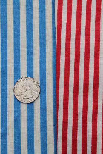 photo of feed sack prints & retro print cottons, large lot vintage cotton print fabric #9