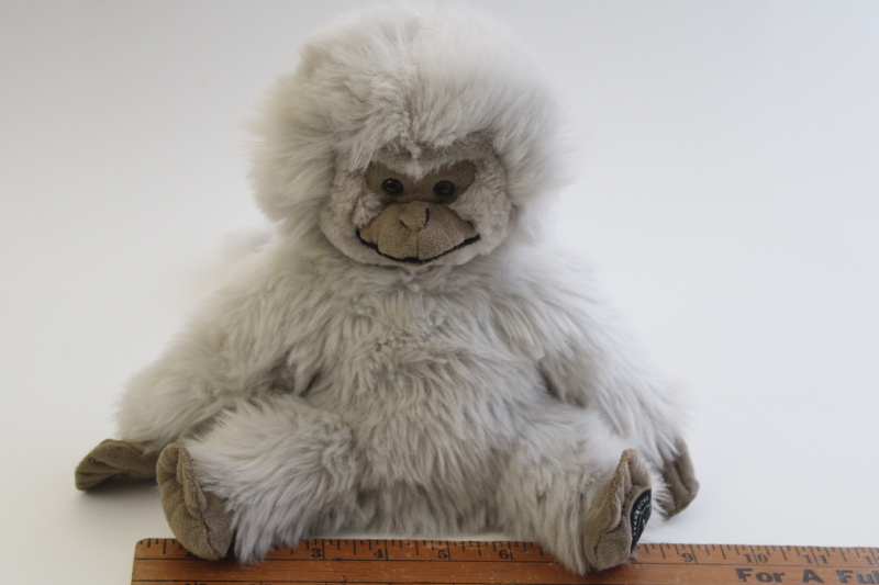 photo of first edition Starbucks Mangabey Monkey plush furry toy stuffed animal #1