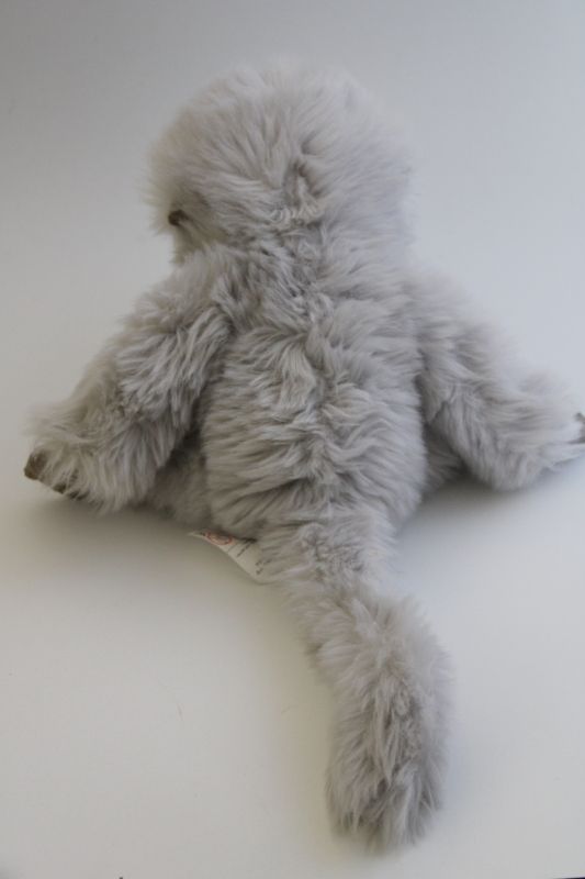 photo of first edition Starbucks Mangabey Monkey plush furry toy stuffed animal #4