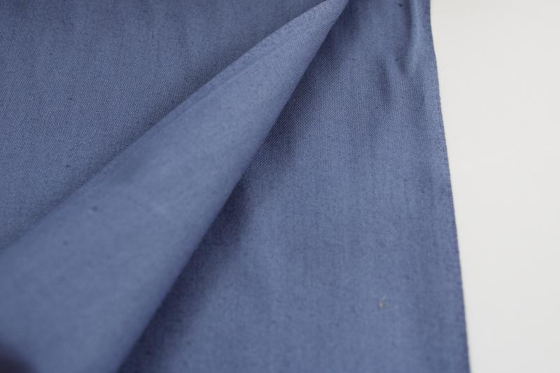 photo of full bolt slate blue cotton fabric, 18 yards 45 wide quilting / shirting material #2