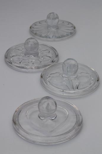 photo of glass cookie stamps with hearts & flowers for shortbread & sugar cookies #2