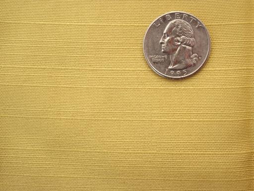 photo of gold rayon 'silk' shantung curtain panels, 60s mad men vintage curtains #3