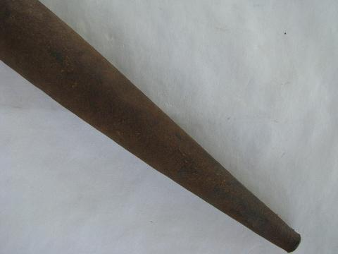 photo of heavy old Williams 910 1-5/8'' spud wrench for bridge building or structural steel construction #3