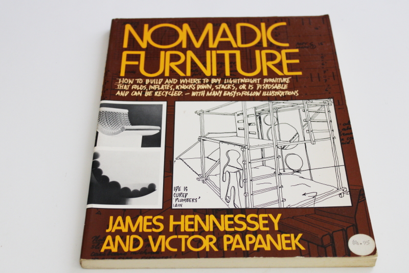 photo of hippie vintage Nomadic Furniture designs & plans modular foldable stackable movable #1