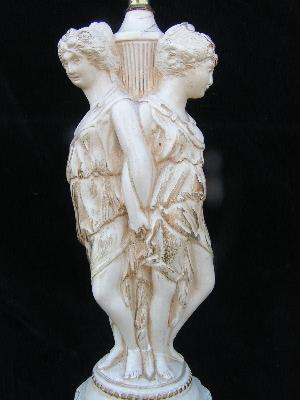 photo of hollywood regency, statuary lamps #4