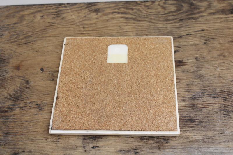 photo of home baker kitchen decor, savory cheese bread vintage recipe print tile trivet  #3