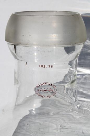 photo of huge glass ball jar / globe vintage industrial apparatus lab glass orb round bottle  #6