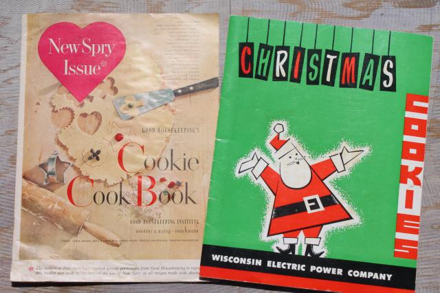 photo of huge lot 50+ vintage cookbooks 1930s to 70s, retro meals & advertising recipe booklets #14