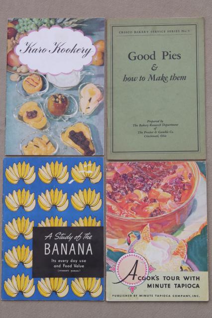 photo of huge lot 60+ vintage cookbooks 1930s to 70s, retro meals & advertising recipe booklets #11