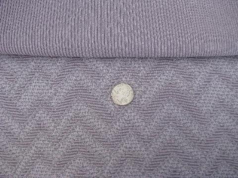 photo of huge lot 70s vintage polyester double knit fabric, pantsuit plaids! #2