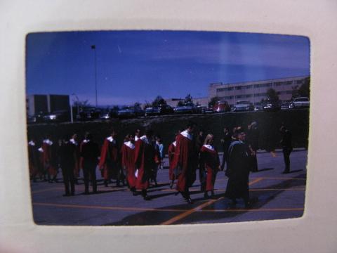 photo of huge lot of 140 assorted 1960s and 1970s vintage 35mm photo slides, people, buildings, cars etc #7