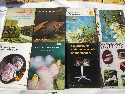 photo of huge lot of books on breeding & raising exotic tropical aquarium fish #4