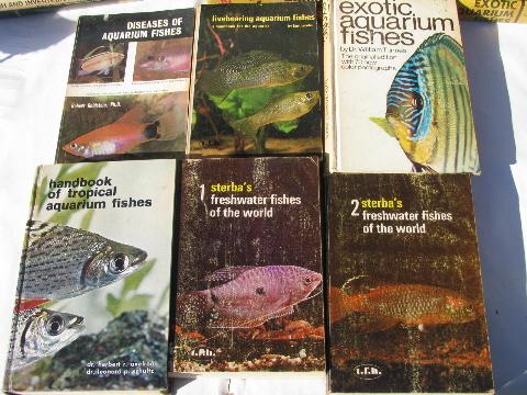 photo of huge lot of books on breeding & raising exotic tropical aquarium fish #6