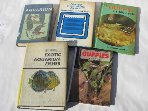 photo of huge lot of books on breeding & raising exotic tropical aquarium fish #8