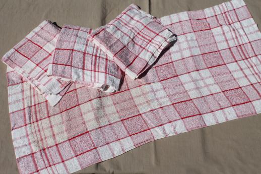 photo of huge lot unused vintage cotton bath towels & hand towels, 1940s new old stock Cannon towels #11