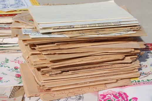 photo of huge lot vintage embroidery transfers, Vogart, Workbasket needlework designs etc. #11