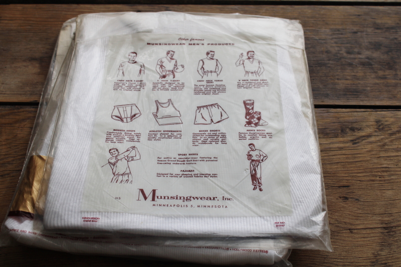 photo of huge lot vintage men's plain white tank undershirts deadstock in original packages, small & medium sizes  #11