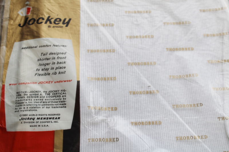 photo of huge lot vintage men's plain white tank undershirts deadstock in original packages, small & medium sizes  #21