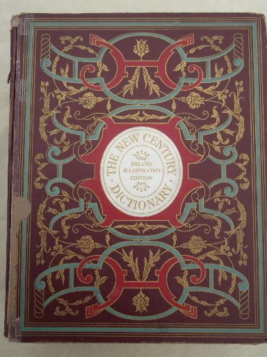 photo of huge old dictionary w/ illustrated pages, 4,000 pictorial illustrations #3