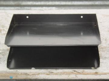 catalog photo of industrial machine-age letter tray