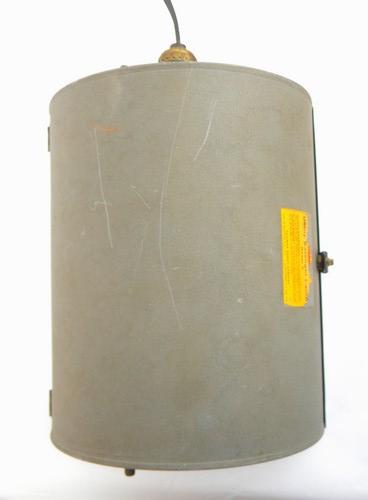 photo of industrial vintage Kodak model C photography safelight w/amber filter #2