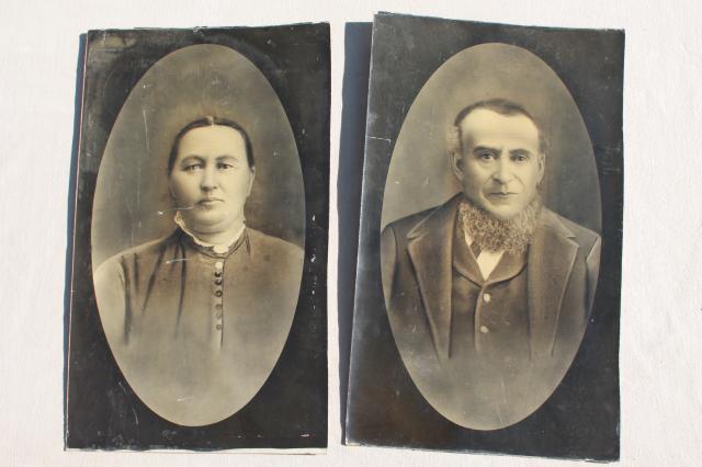 photo of large antique photos, early photography vintage photo portraits collection #9