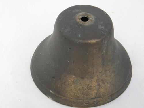 photo of large antique vintage brass swiss cow bell cowbell #2