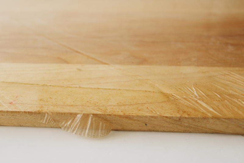 photo of large hardwood kitchen board, vintage rock maple chopping cutting board or serving tray #6