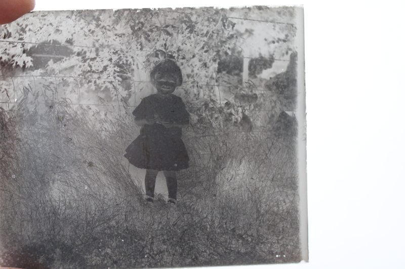 photo of large lot antique photographic supplies advertising boxes full of old glass plate photo negatives  #9